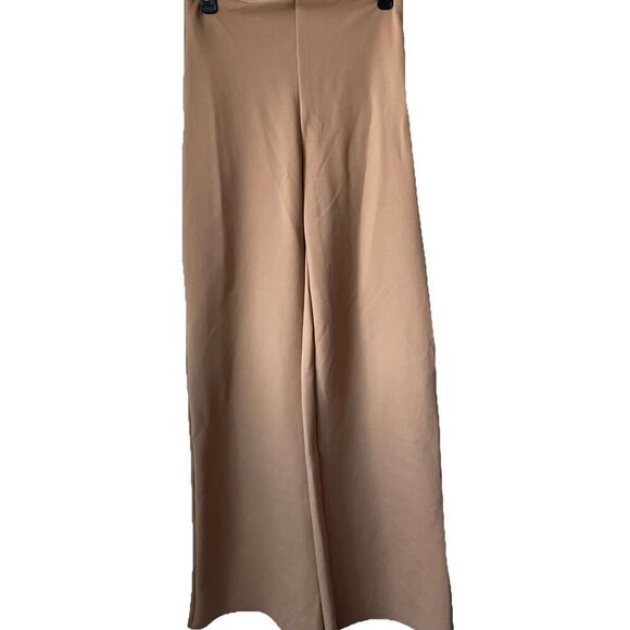 NEW Commando Wide Leg Neoprene Pant Legging in Camel Size Large - Picture 4 of 5